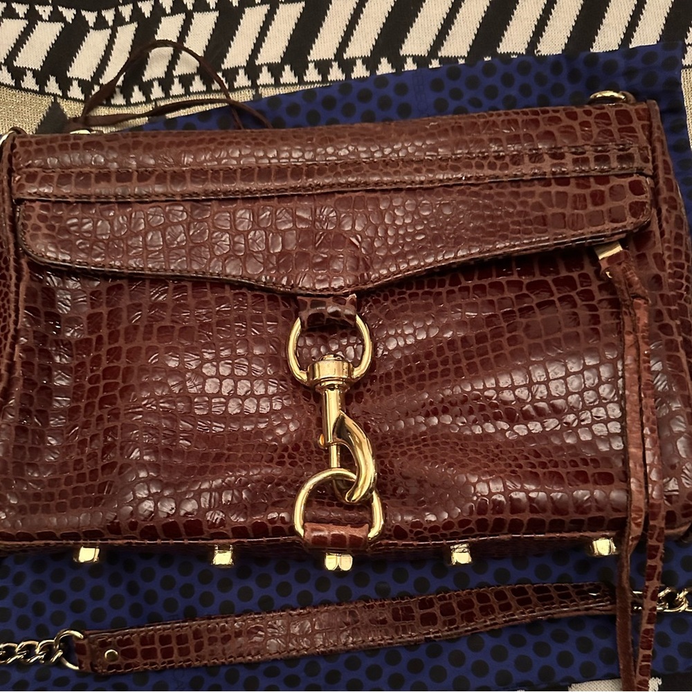 Euc, authentic Rebecca Minkoff Mac Clutch - Picture 1 of 3